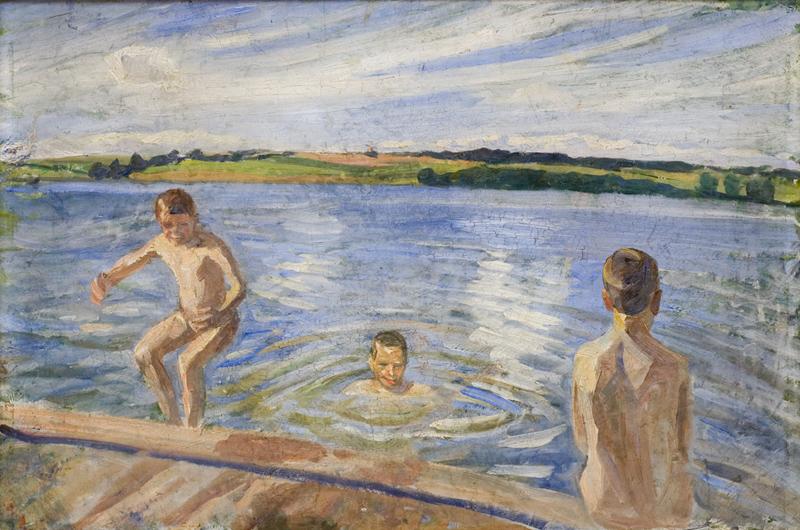  Boys Bathing